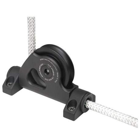 Antal OPF 100mm Hollow Pin Deck Block, black anodized aluminum, one piece frame