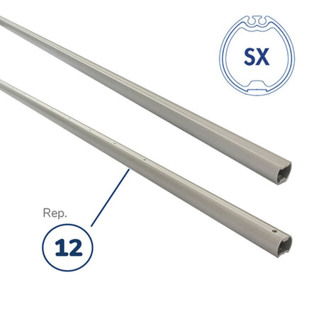 Facnor LS headsail furler spare part — bottom extrusion telescopic section.