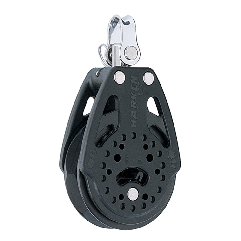 Harken 57mm switchable ratchet block 2135 with on/off swivel