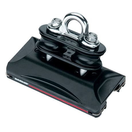 Harken 22 mm High-Load 1250 Traveler Car with pivoting sheaves and eyestrap