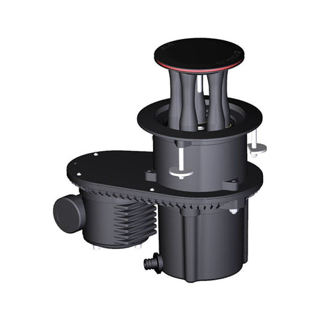 Harken CLR 600 hydraulic mooring winch in aluminum finish