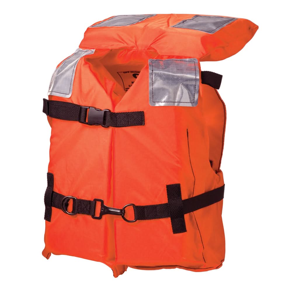 Kent Type 1 vest-style life jacket, a high-buoyancy PFD for water safety