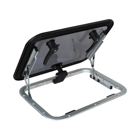 Lewmar Ultra Low Profile Hatch Size 10 with flush spindle, 26 x 26 cm cut-out