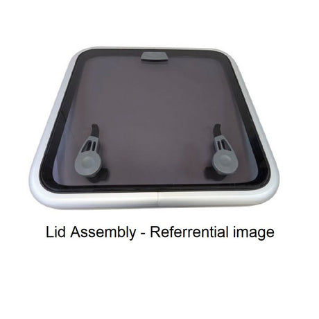 Lewmar Low Profile Hatch Size 44 lid assembly with friction lever
