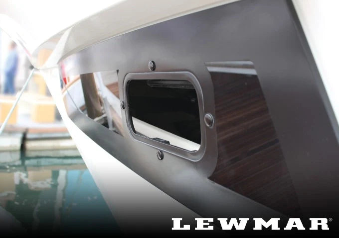 Lewmar portlights for marine ventilation and natural light