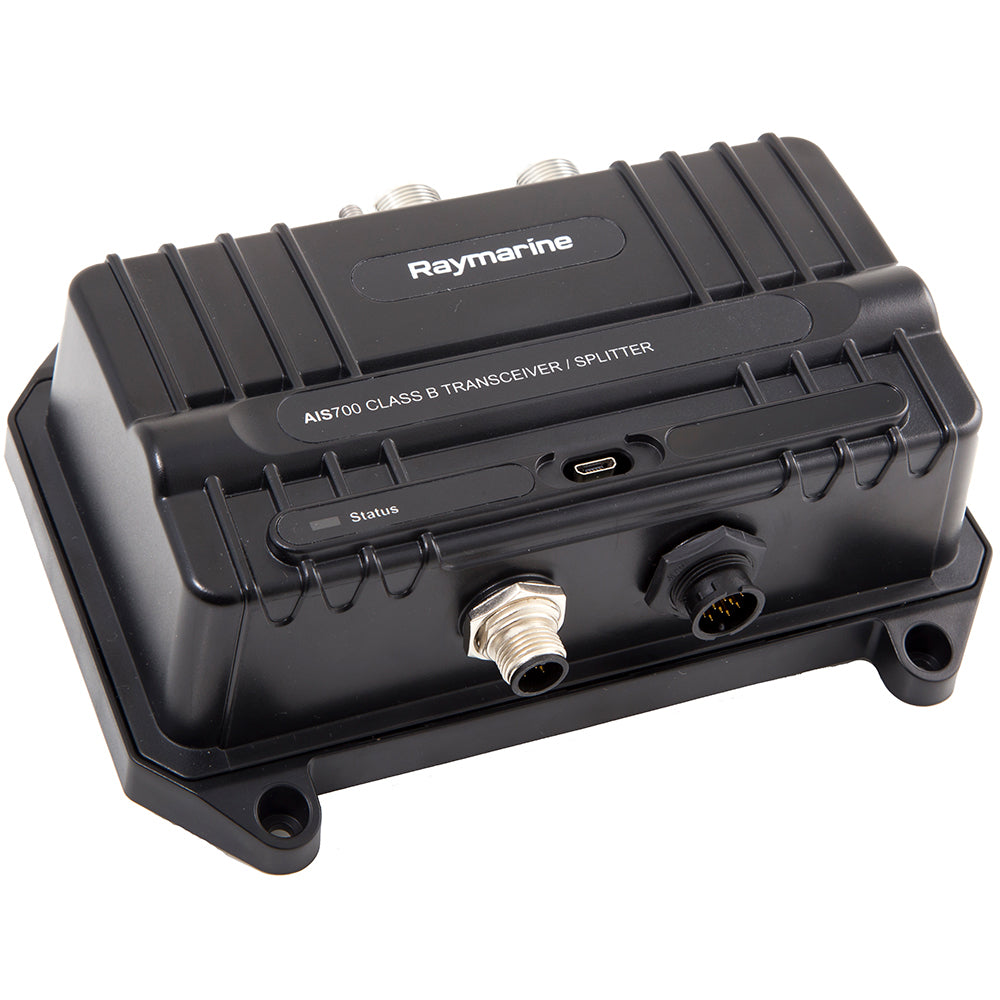 Raymarine AIS 700 Class B AIS transceiver with antenna splitter