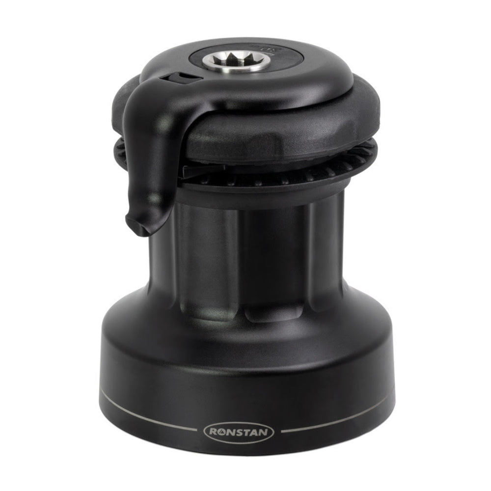 Ronstan Self-Tailing Winch Orbit Size 30, aluminum black, two speed