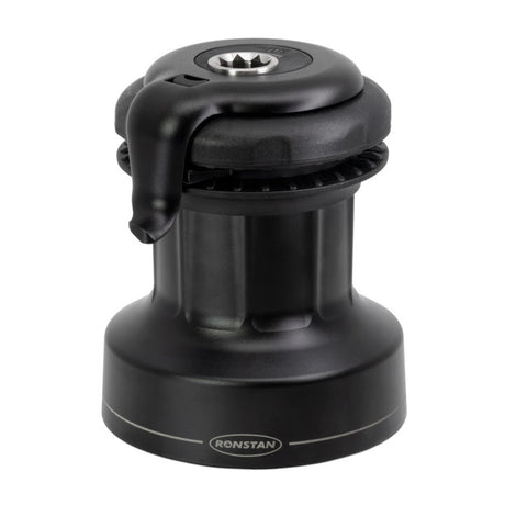 Ronstan Self-Tailing Winch Orbit Size 30, aluminum black, two speed