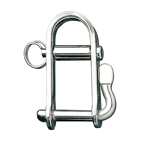 Ronstan halyard shackle used to attach a halyard to the sail head