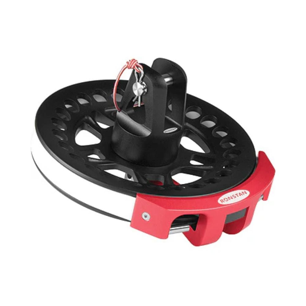 Ronstan Series 160 roller furler drum, red and black, for 40-46 ft sailboats