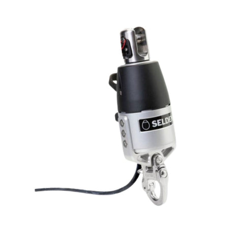 Selden CXe25 furler drive unit with halyard swivel for sailboat forestay rigging