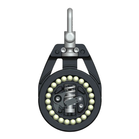 Selden 45 Ball Bearing Automatic Ratchet block with stainless swivel shackle