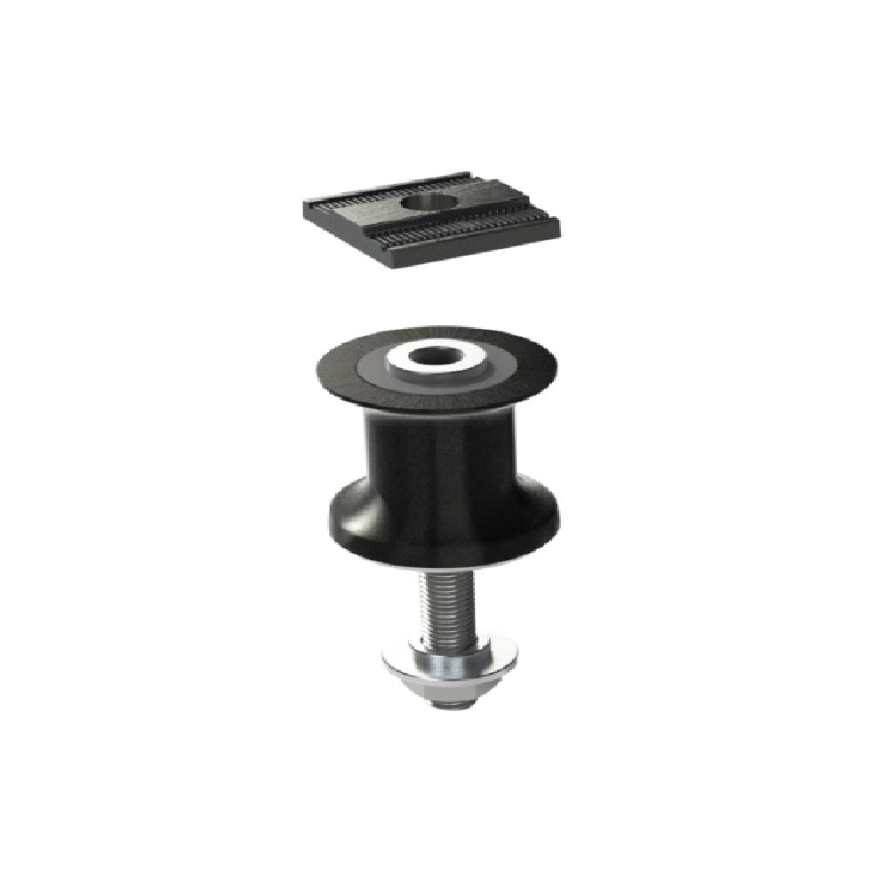 Spinlock Deck Organizer Single Sheave Assembly for TSR20 Aft (Standard) - Alloy, the replacement sheave for a Spinlock TSR deck organizer