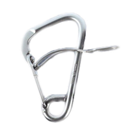 Wichard Mooring Hook Automatic with Lanyard - 6 11/16 in (16.9 cm) stainless steel automatic mooring hook