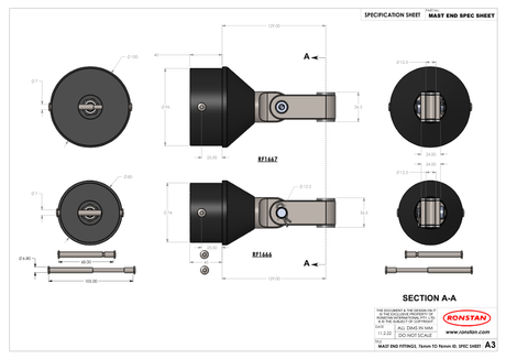 Ronstan Spinnaker Pole Fittings Manuals
