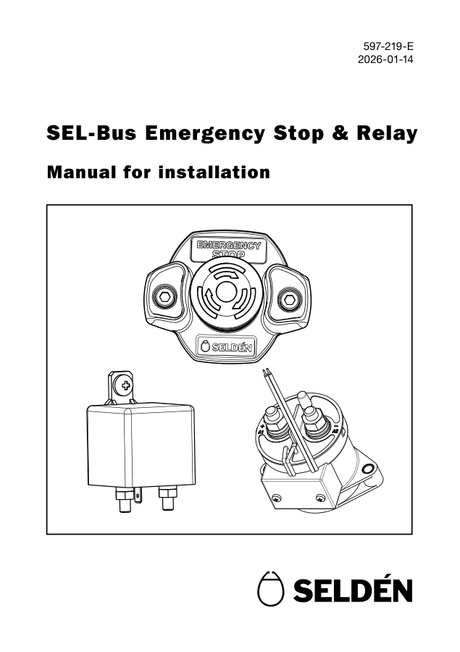 Selden SEL-Bus Emergency Stop & Relay — Installation Manual