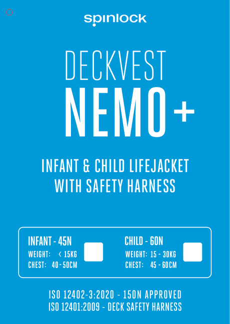 Spinlock Deckvest NEMO+ — Owner's Manual