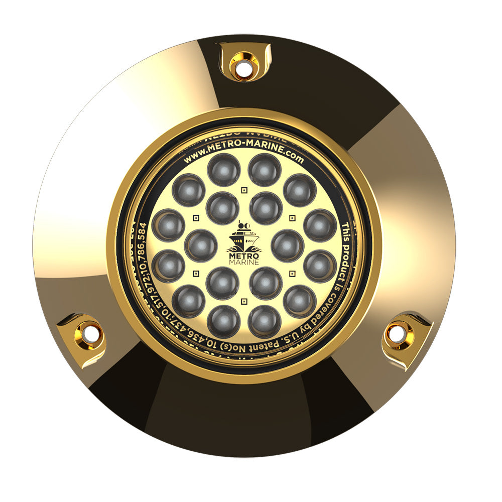 Metro Marine High-Output Submersible Underwater Light w/Intelligent Monochromatic LED's - Blue, 90 Degree Beam
