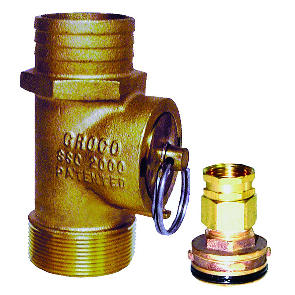 GROCO 1-1/2" Engine Flush Kit and Adaptor