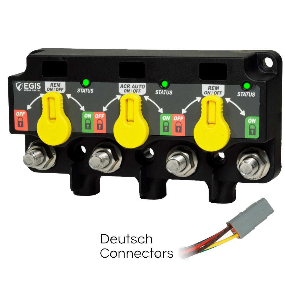 Egis XD Series Triple Flex 2 Relay-ACR-Relay w/Knobs and 3X DTM Connector (8830-1535)