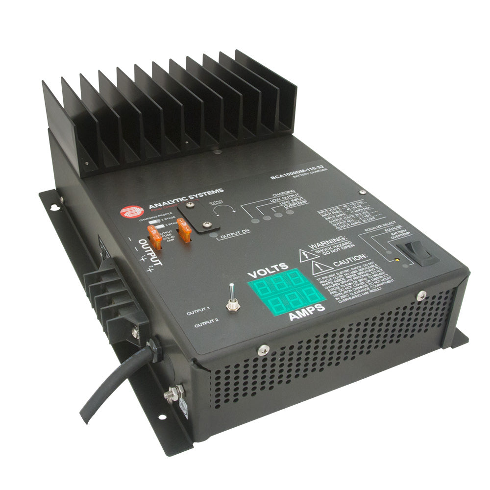 Analytic Systems AC Charger 2-Bank 40A, 24V Out, 110VAC In CSA/UL (BCA1000-110-24)