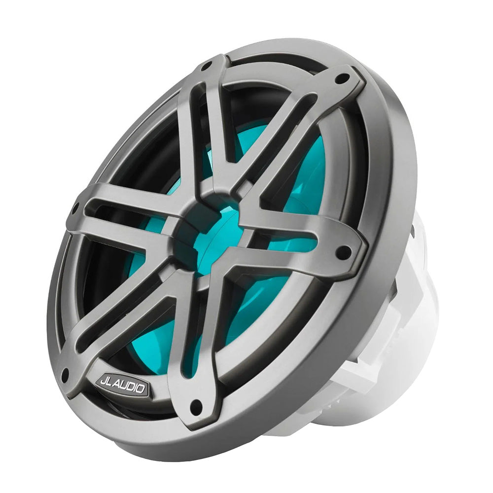 JL Audio M3 10" Marine Subwoofer w/Grey Metallic Sport Grille and RGB LED Lighting - M3-10IB-S-Gm-i-4
