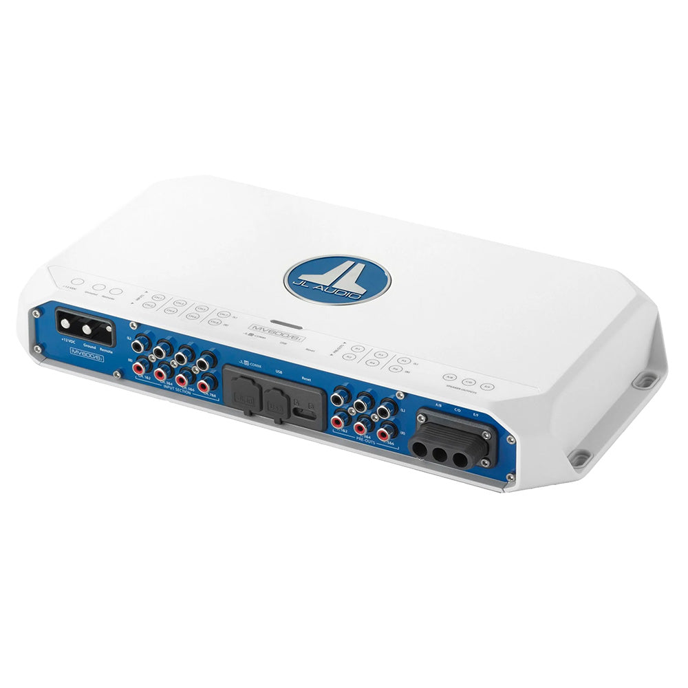 JL Audio MVI Series 600w 6 Channel Amplifier w/Integrated DSP - MV600/6i (010-03338-00)