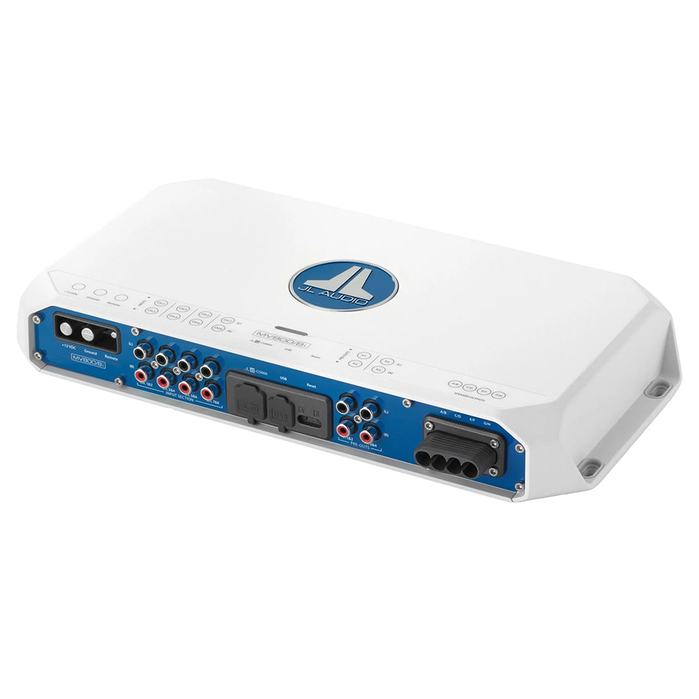 JL Audio MVI Series 800w 8 Channel Amplifier w/Integrated DSP - MV800/8i (010-03339-00)