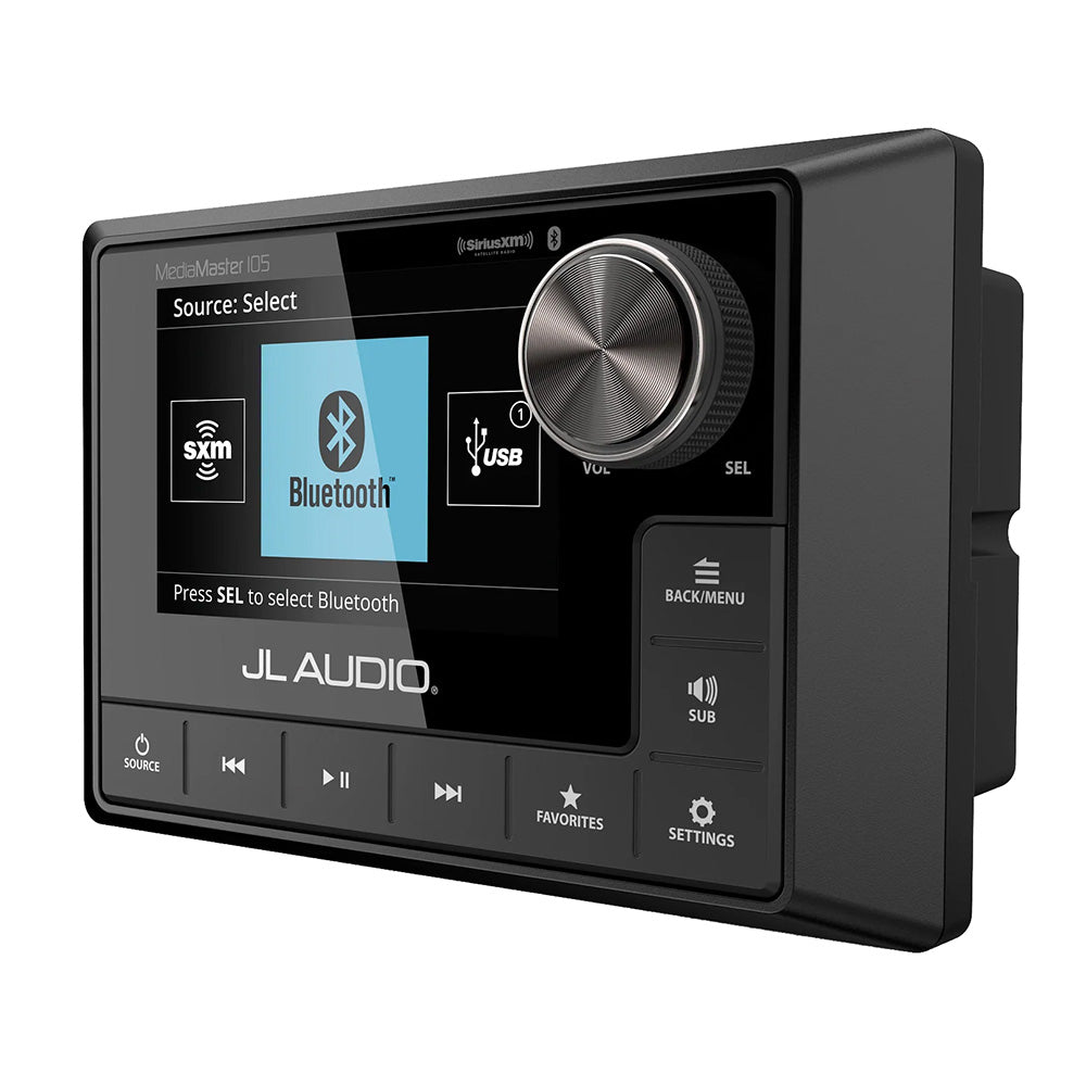 JL Audio MediaMaster 105 Weatherproof Source Unit w/Full Color LCD Display - MM105 (010-03132-00)