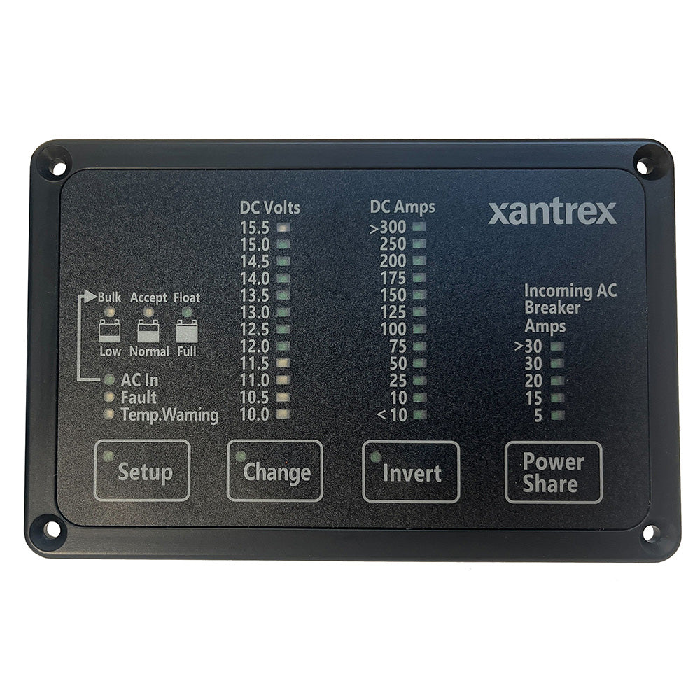Xantrex Heart FDM-12-25 Remote Panel, Battery Status and Freedom Inverter/Charger Remote Control (84-2056-01)
