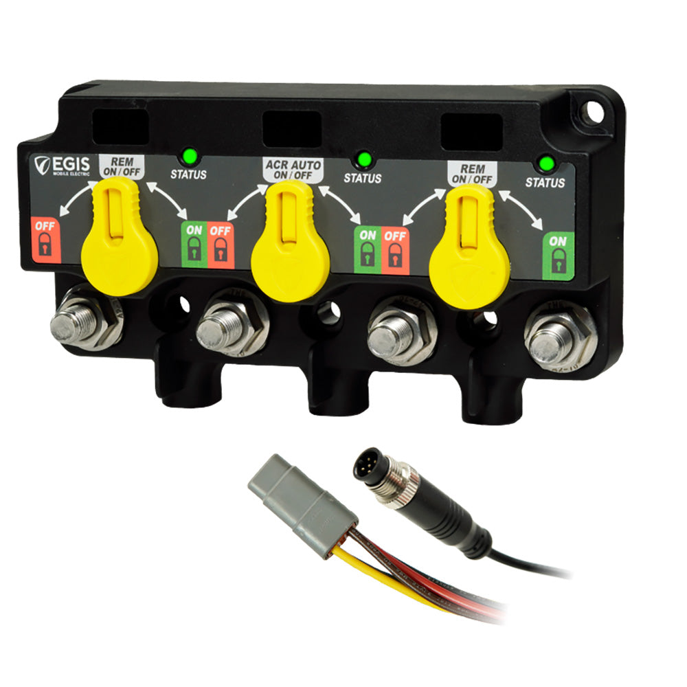 Egis Triple XD - NMEA 2000 - Relay/ACR/Relay w/Knobs - 12 Position DT (9831-2535)