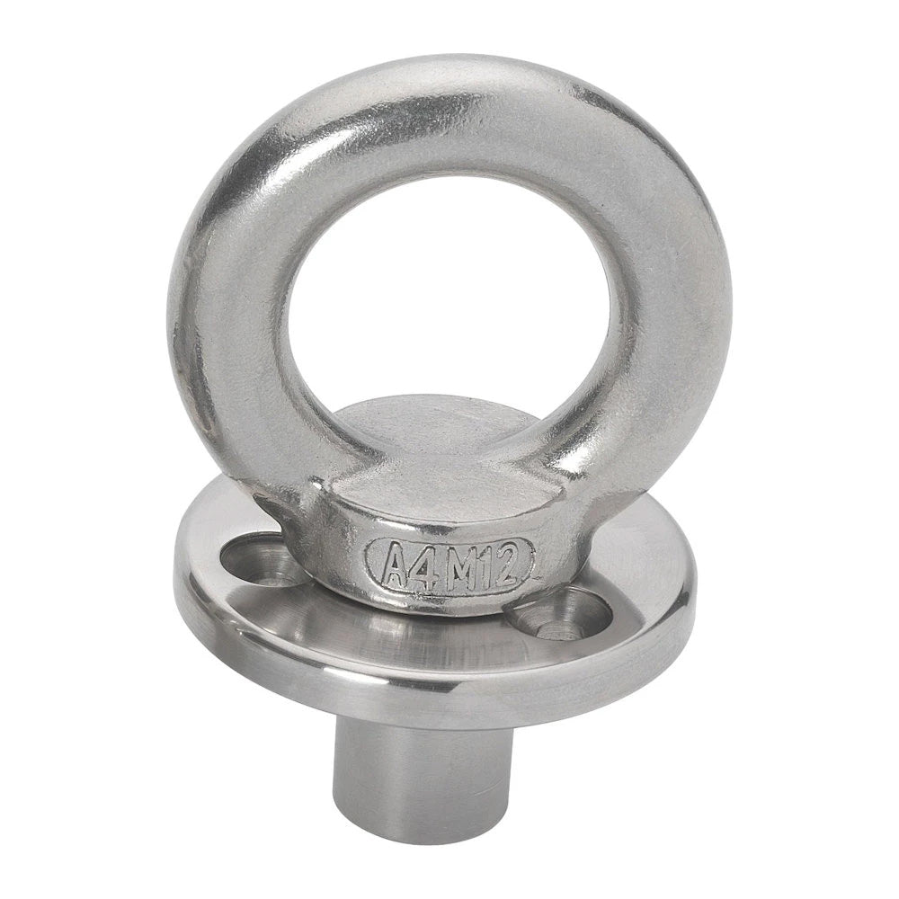 Barton Deck Plate w/Fixing and Eye w/Blanking Plug - M12 Eye