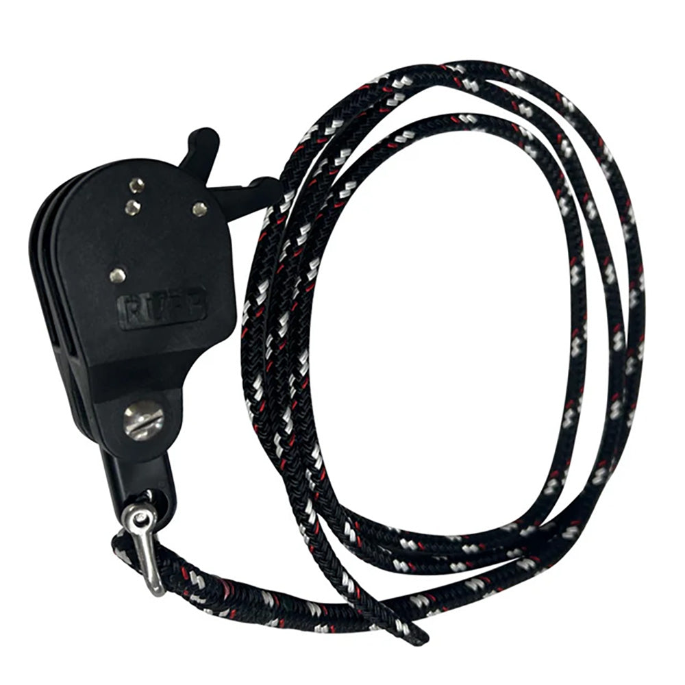 Rupp Double Halyard Line Lock w/Rope and Shackle