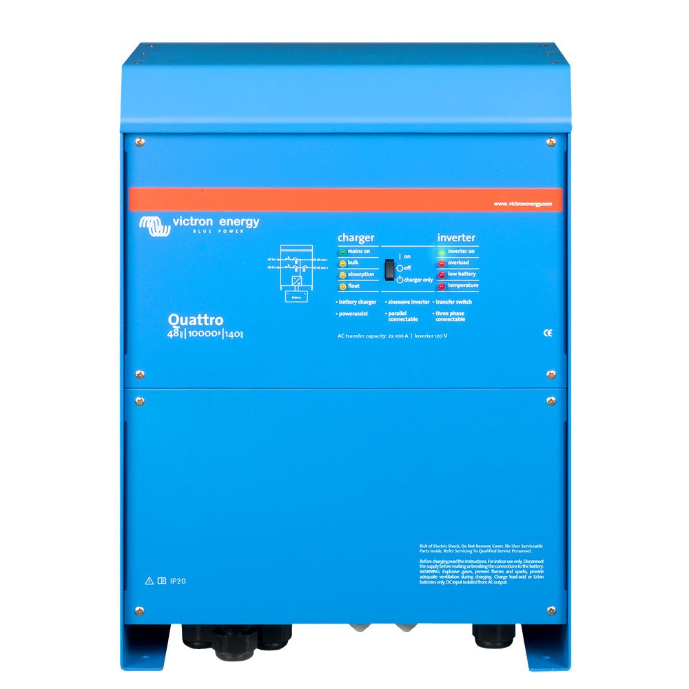Victron Quattro 48/10000 140-100/100 120V VE.Bus 50/60Hz (QUA483100300)