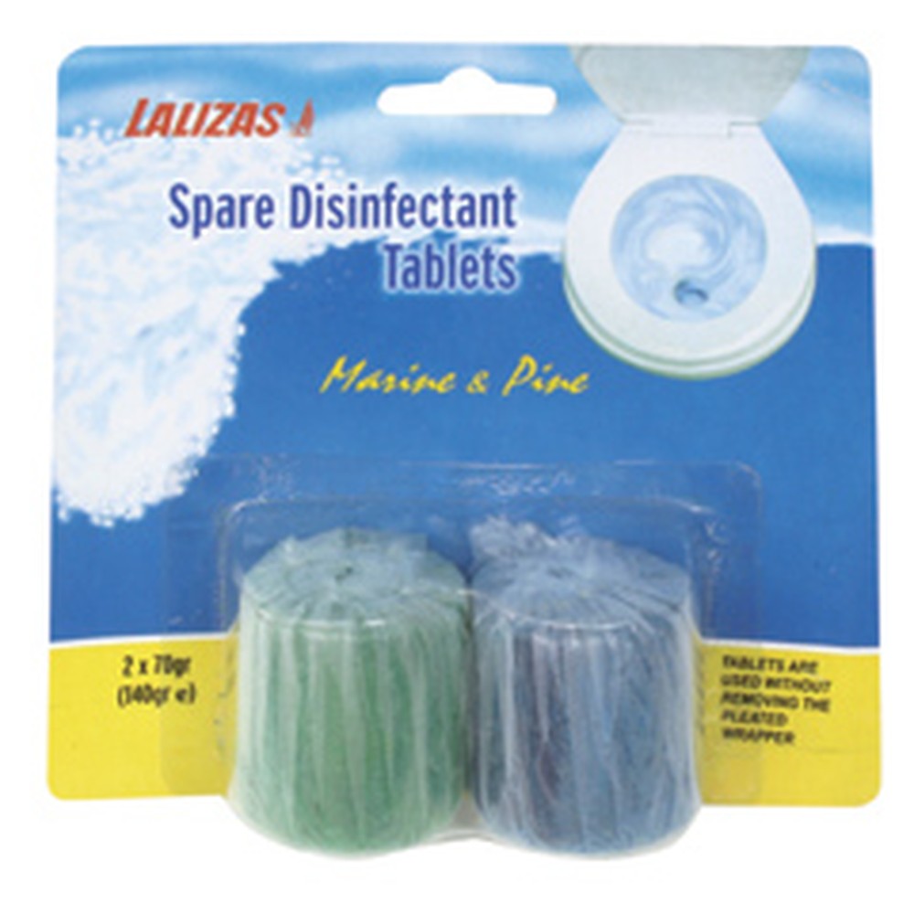 Nuova Rade Spare Disinfectant Tablets For 'Dsru' Marine, & Pine (2 Tablets)