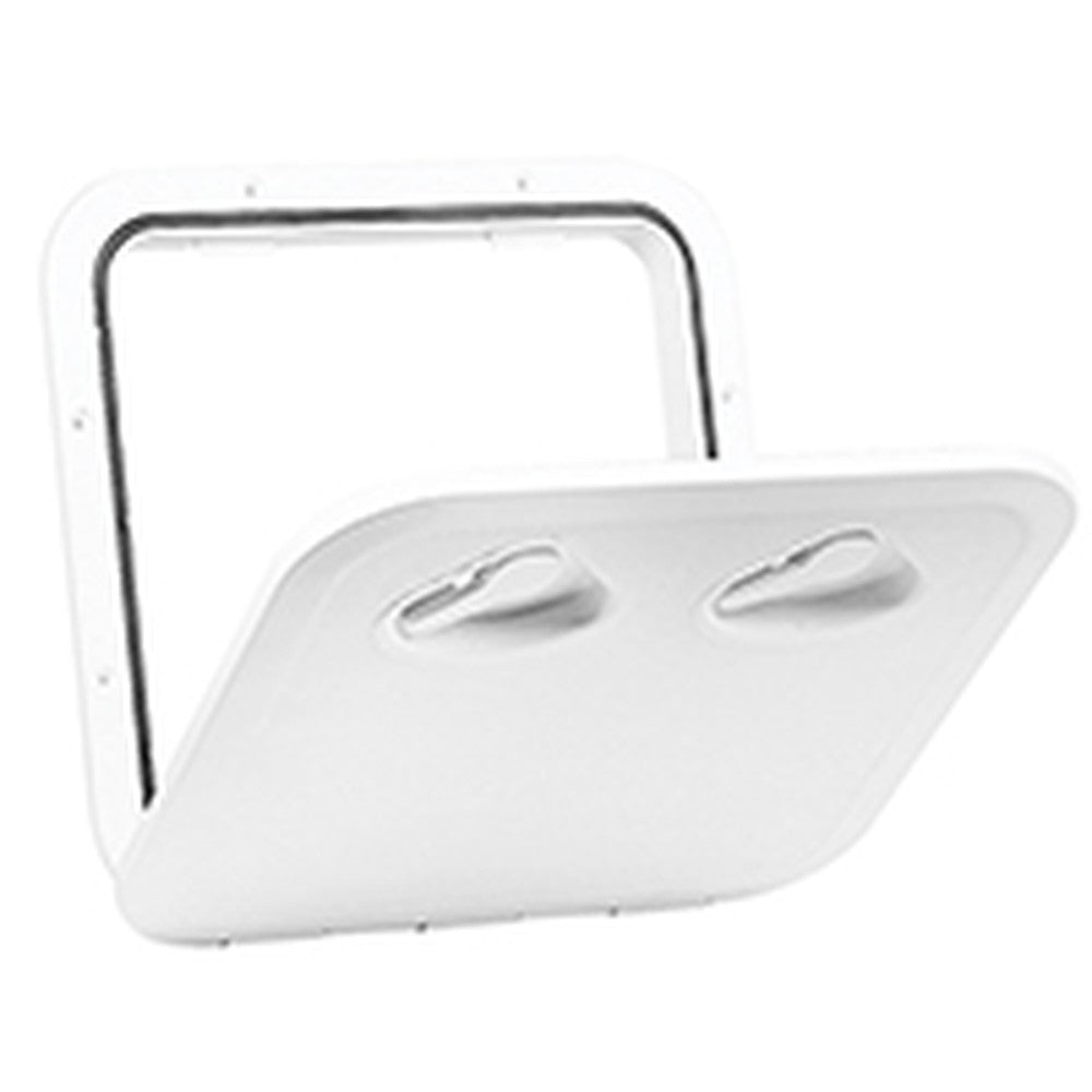 Nuova Rade Top Line Hatch, White, 14-9/16 X 14-49/64''(370X375Mm), Iso12216