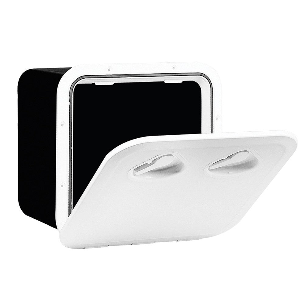Nuova Rade Top Line Storage Hatch, White, 14-9/16 X 14-49/64''(370X375Mm)