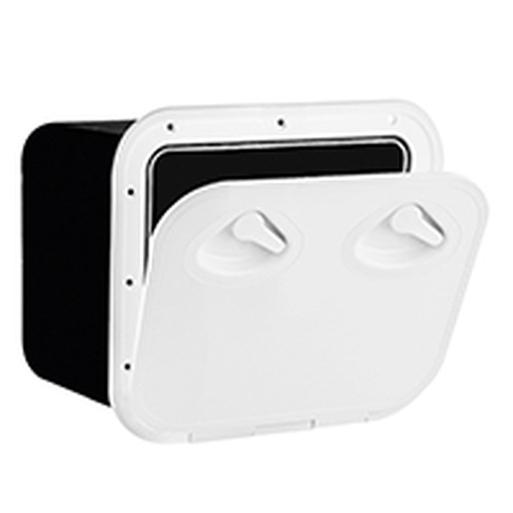 Nuova Rade Mid Line Storage Hatch, White, 15'' X 15'' (380 X 380 Mm)