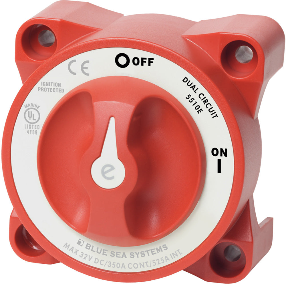 Blue Sea 5510E e-Series Dual Circuit Battery Switch (5510E)