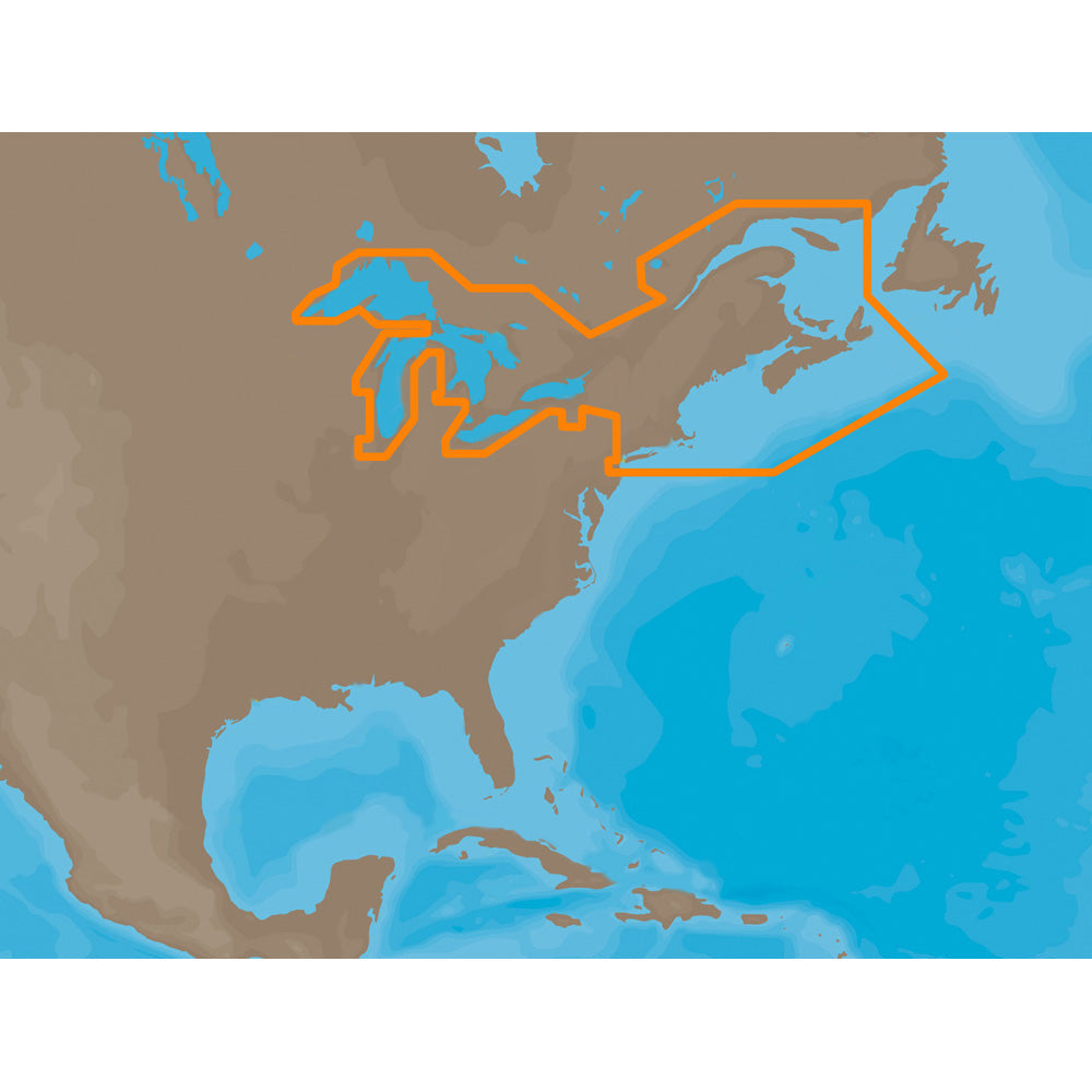 C-MAP MAX NA-M026 - Great Lakes and The Maritimes - SD Card