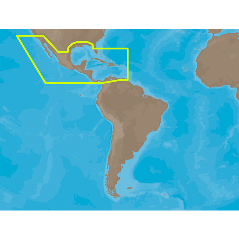 C-MAP MAX NA-M027 - Central America and The Caribbean - SD Card