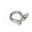 Selden Bow-shackle in Forged Stainless 316 Steel, M8x16x32 mm