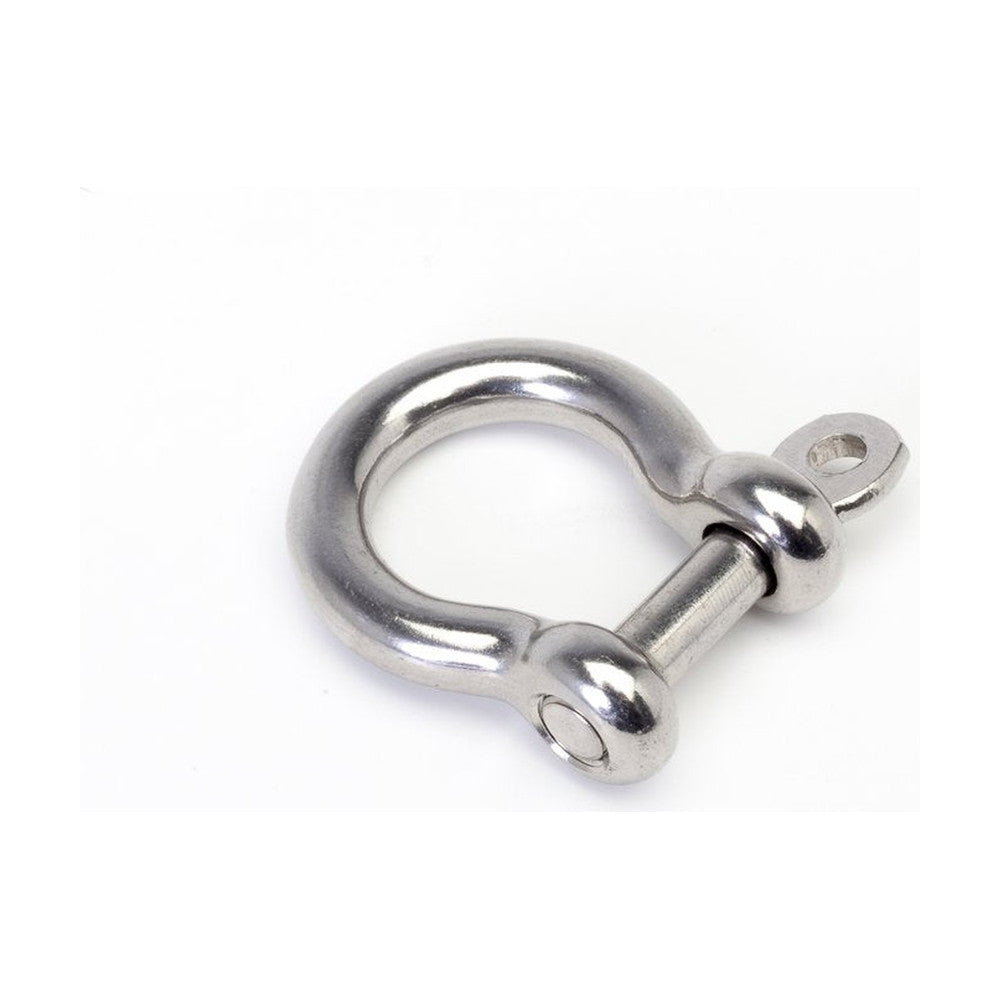 Selden Bow-shackle in Forged Stainless 316 Steel, M8x16x32 mm