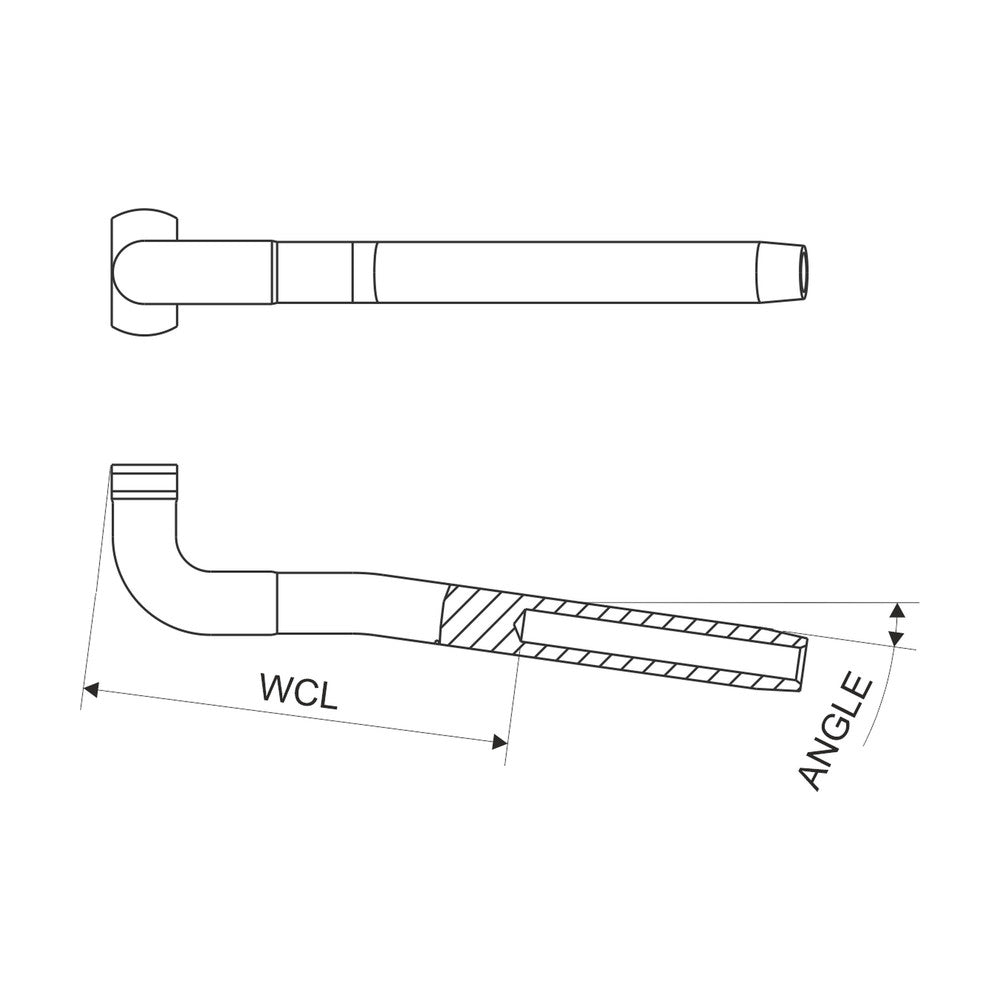 Selden TERMINAL T 12° WIRE 5 ST