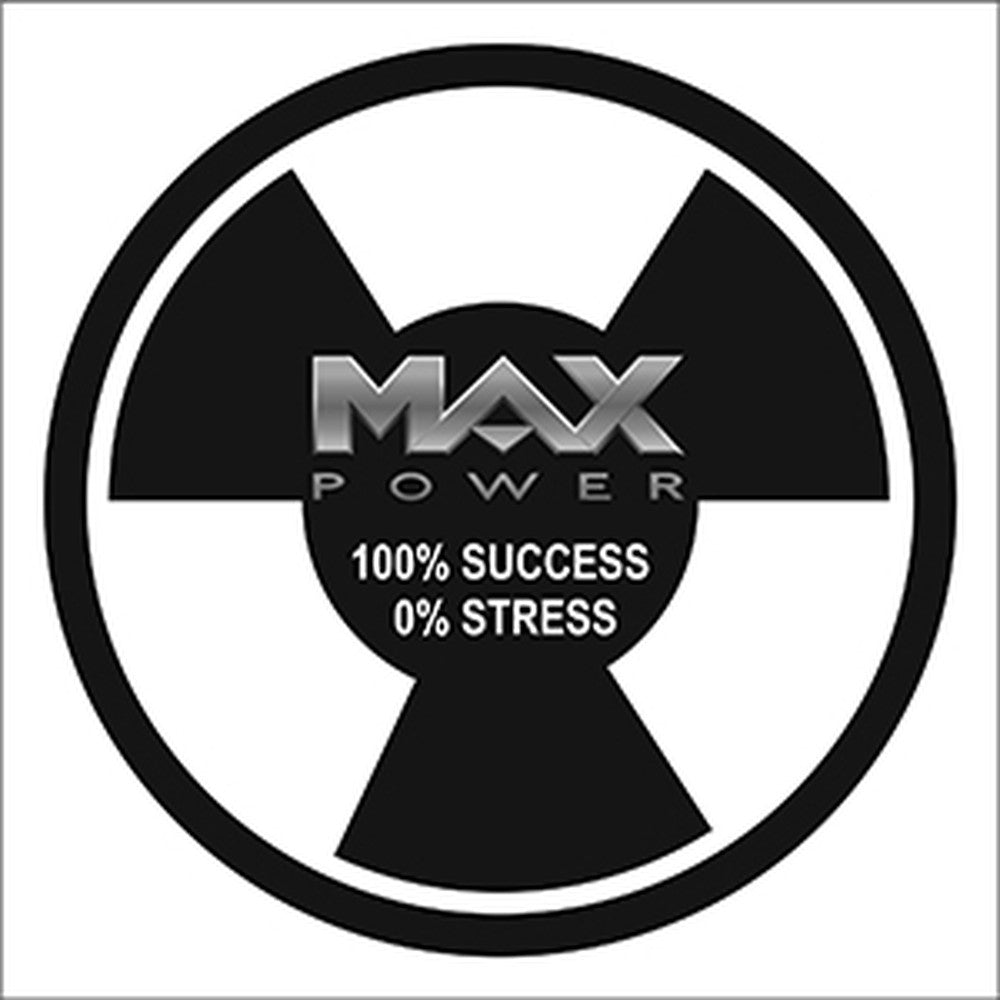 Max Power Sticker Max Power, Diam.6'' (130 Mm)