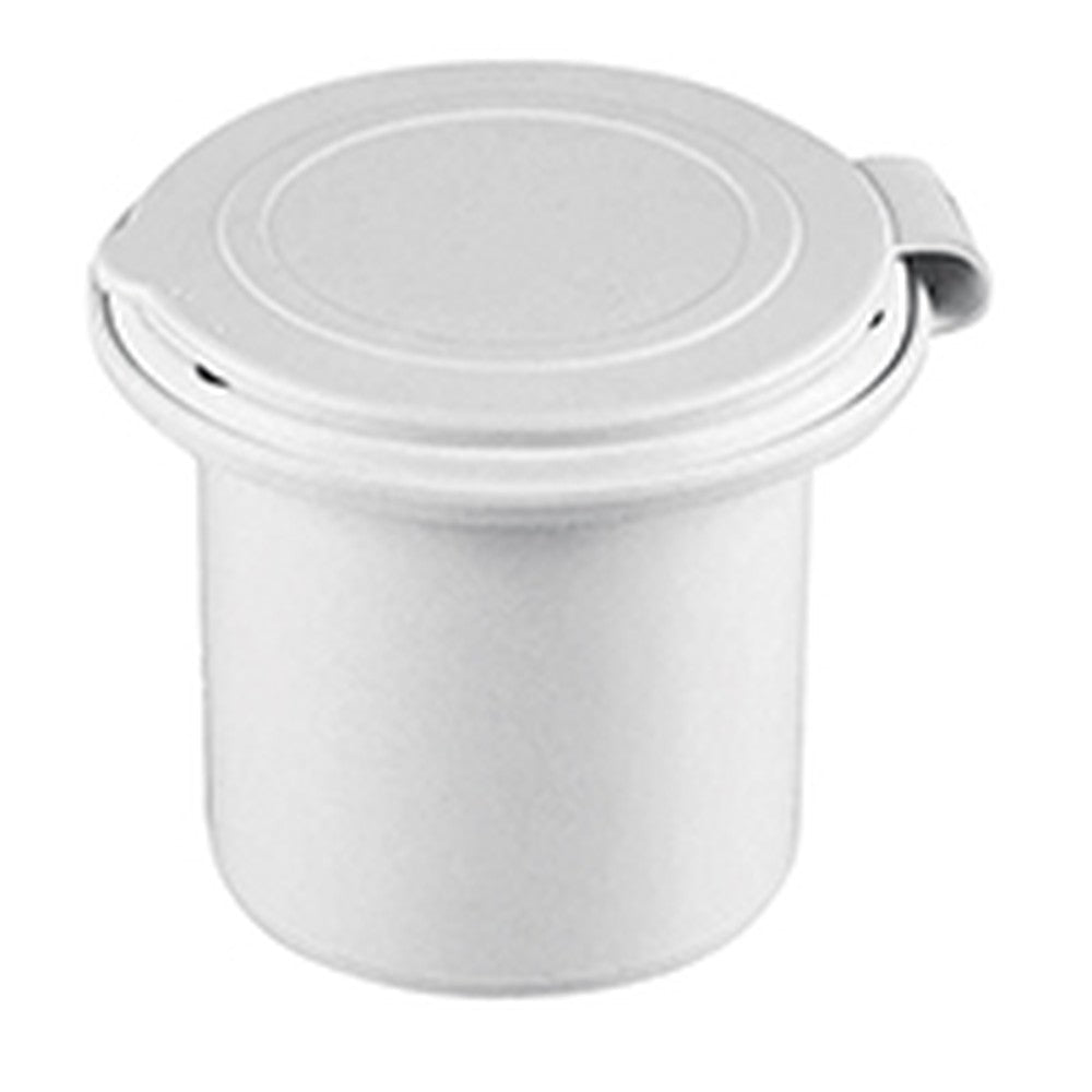 Nuova Rade Case For Shower Head, Round, W/Lid, Ø66Mm, White