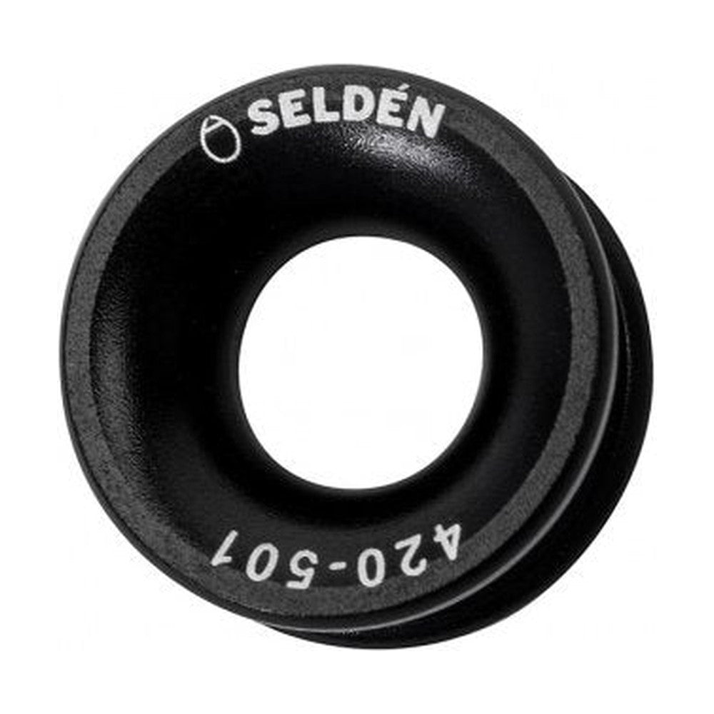 Selden Low Friction Ring, Anodized Aluminium, Outer/Inner Dia ø18/8 mm, Width 9 mm