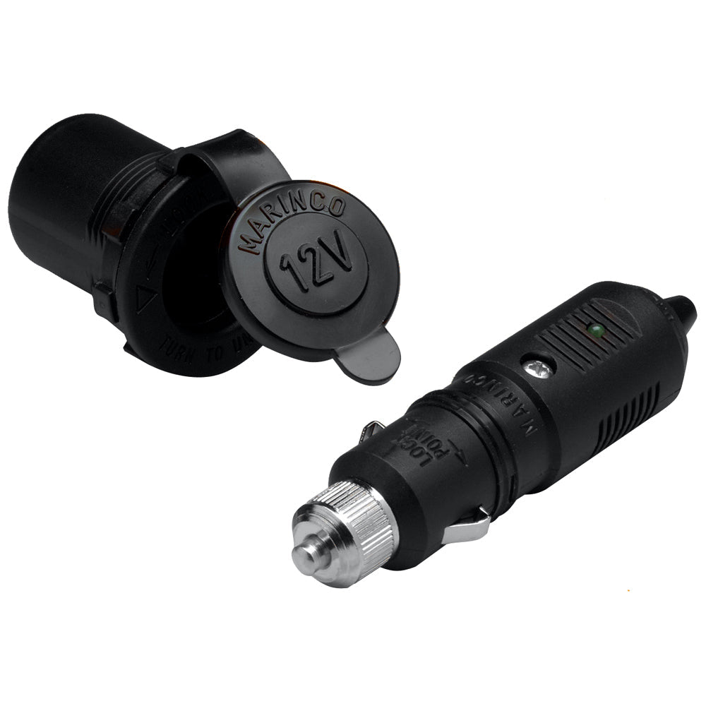 Marinco Sealink Plug and Receptacle - 12V