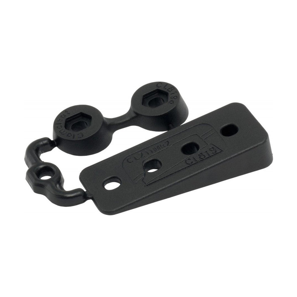 Selden Tapered Cleat Pad with Backplate, 59 mm