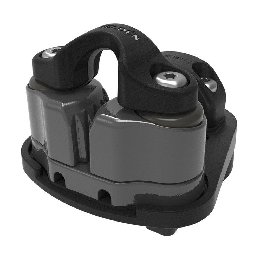 Selden Eye Swivel with 38 mm Cam Cleat - Max Line ø12 mm, Aluminium Cams, Mk2